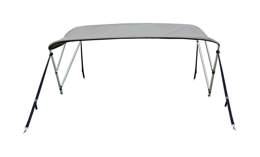 W Cover Bow X H Boat Bimini 67"-72" 36" Gray Top 6' Long 3
