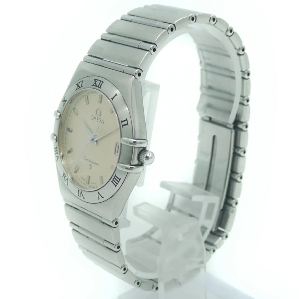 Pre-Owned OMEGA Dial Constellation Omega 1512.30 Beige Y03012 (Good) Watch