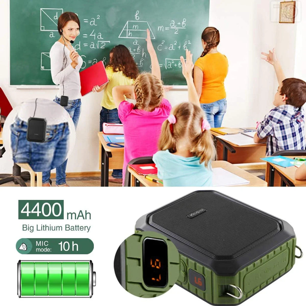with Microphone Amplifier WinBridge Voice 18W M800 Headset