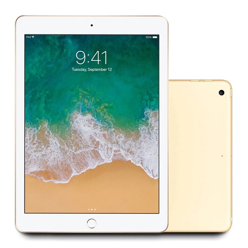 6th Wi-Fi, Restored - Gen iPad Gold 9.7in (Refurbished) 128GB