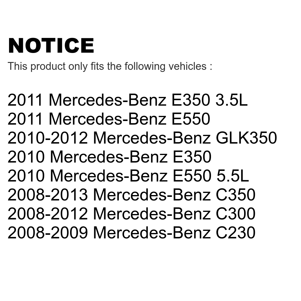 E350 Filters Cabin GLK350 For C300 KFL-100313 Kit -Benz And E550 C350 Air C230