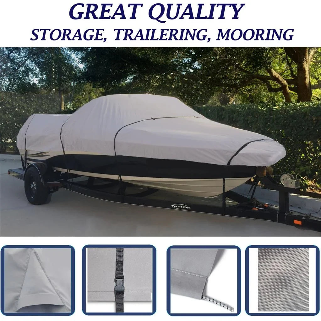 DC TM Compatible TRACKER BASS STORAGE, NITRO Z-9 - 2013-2015 TRAVEL, W/ BOAT LIFT COVER for