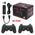 Retro Plus Console Wireless Stick Double Games Retro Games,128GB X2 Game Upgrade Wireless Controller,30000+ Console,