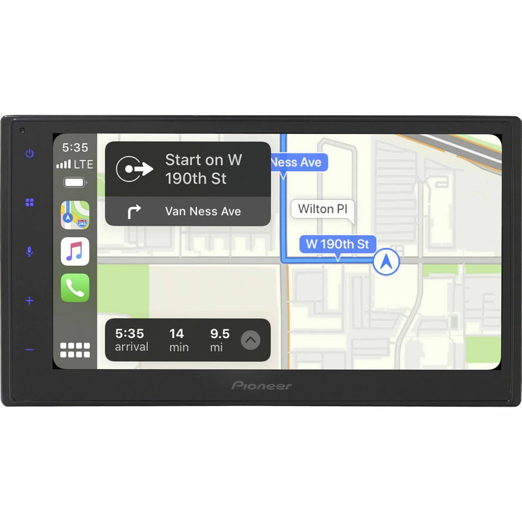 Media Ready Black - 6.8-inch Pioneer Receiver Digital Back-Up Camera DMH1770