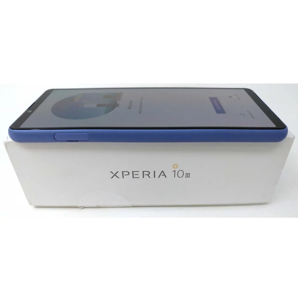 Xperia III New) 6GB 10 Blue RAM - 5G Smartphone 128GB Pre-Owned GSM (Like Unlocked XQ-BT52 Factory