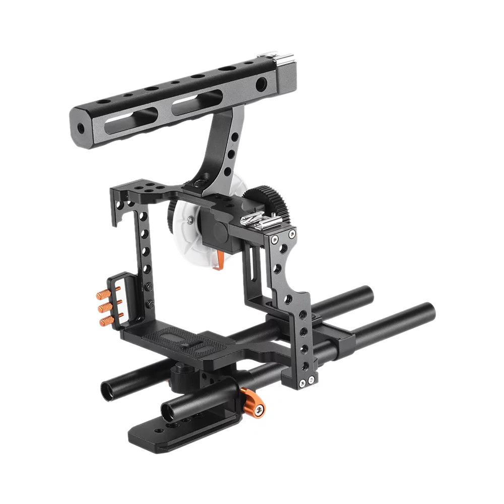 Mirrorless Camera Film Panasonic ILDC for Camera GH4 System Making w/ Aluminum Rig Kit Replacement Alloy for Video Box C500 Matte Cage A7S/A7/A7R/A7RII/A7SII/A7IV Moobody Camcorder