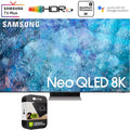 Neo Plan (Refurbished) Inch with QN75QN900A Protection QLED 75 Premium (2021) 8K TV Restored 2 Extended Year Bundle Smart