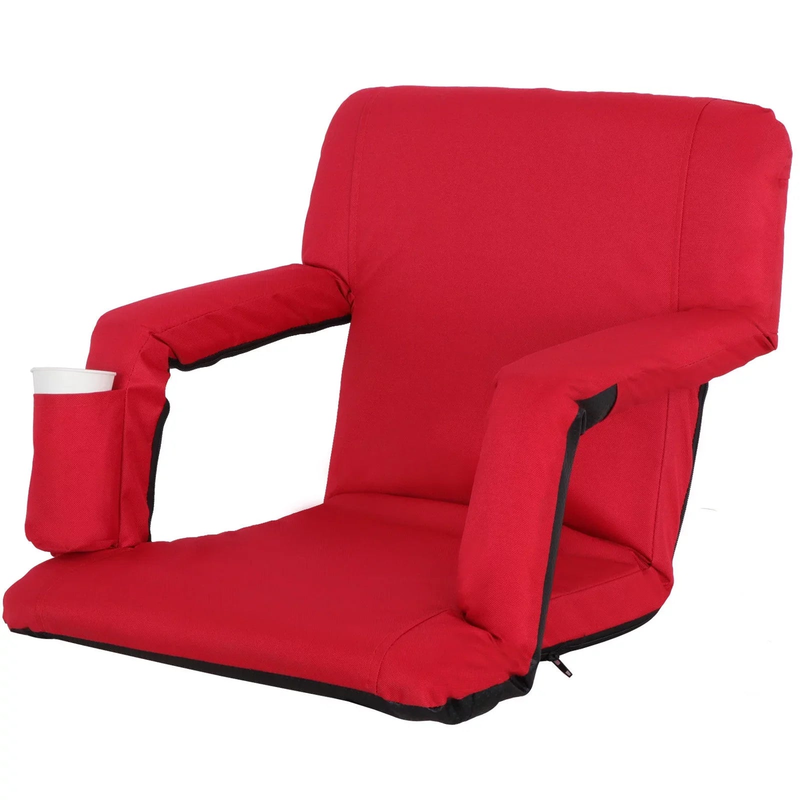 Holder with Seat - liquid-resistant Tiltable Positions Cup Red Stadium 7 ZENSTYLE
