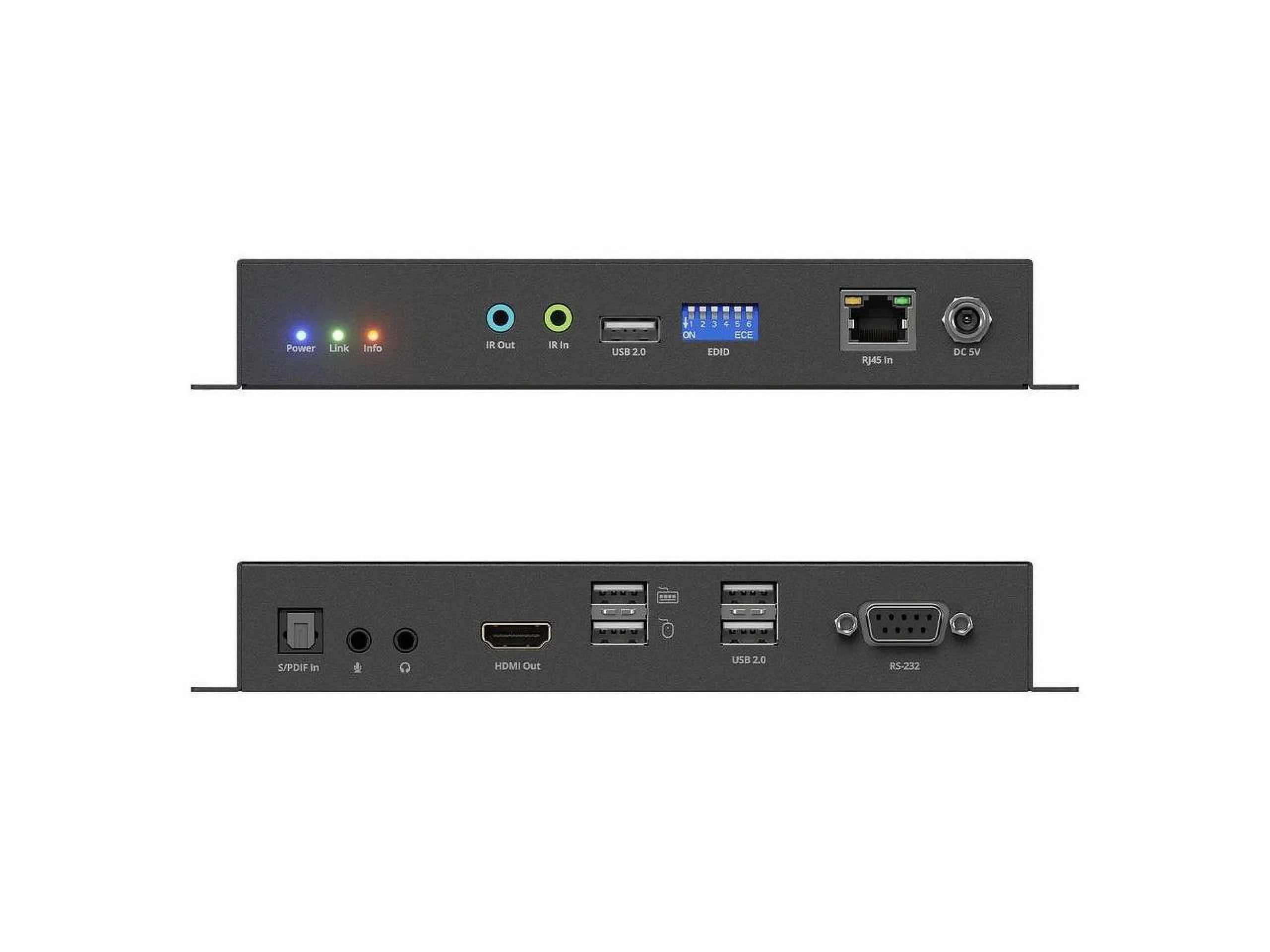 HDMI 60Hz 394ft SIIG 18Gbps 4K Decoder IP RX over Matrix CEH27G11S1
