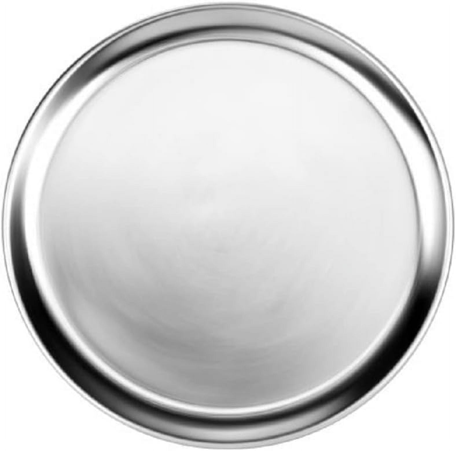 Pan Wide Home for Tray Baking Pizzeria Pizza Set of Aluminum Rim- Bakeware Restaurants Round Tray Tray & 11” 3 Kitchen Pan TrueCraftware- Round Pizza Pizza Tray Baking