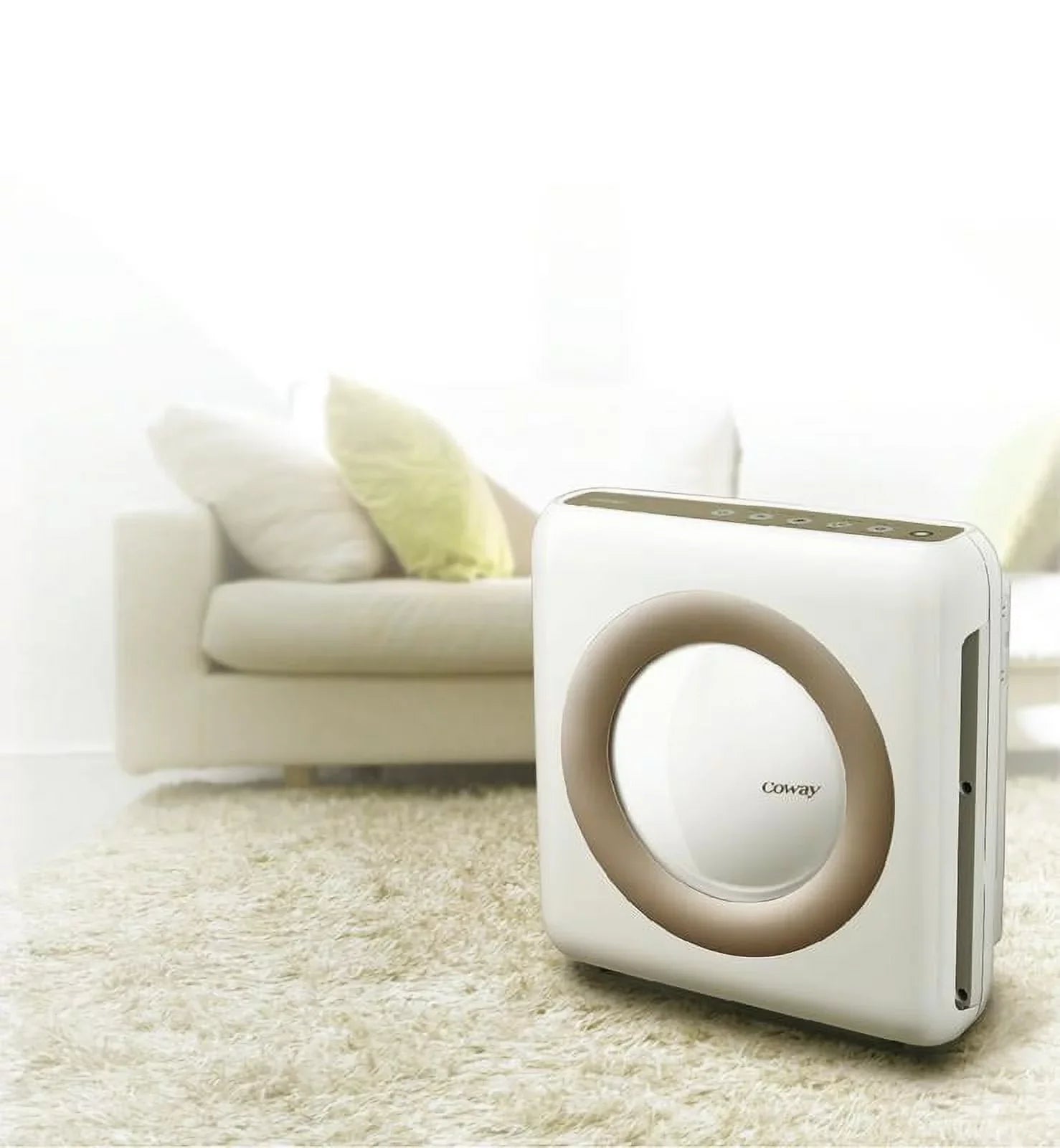 White Purifier, Mighty (Refurbished) Air Restored Coway AP-1512HH