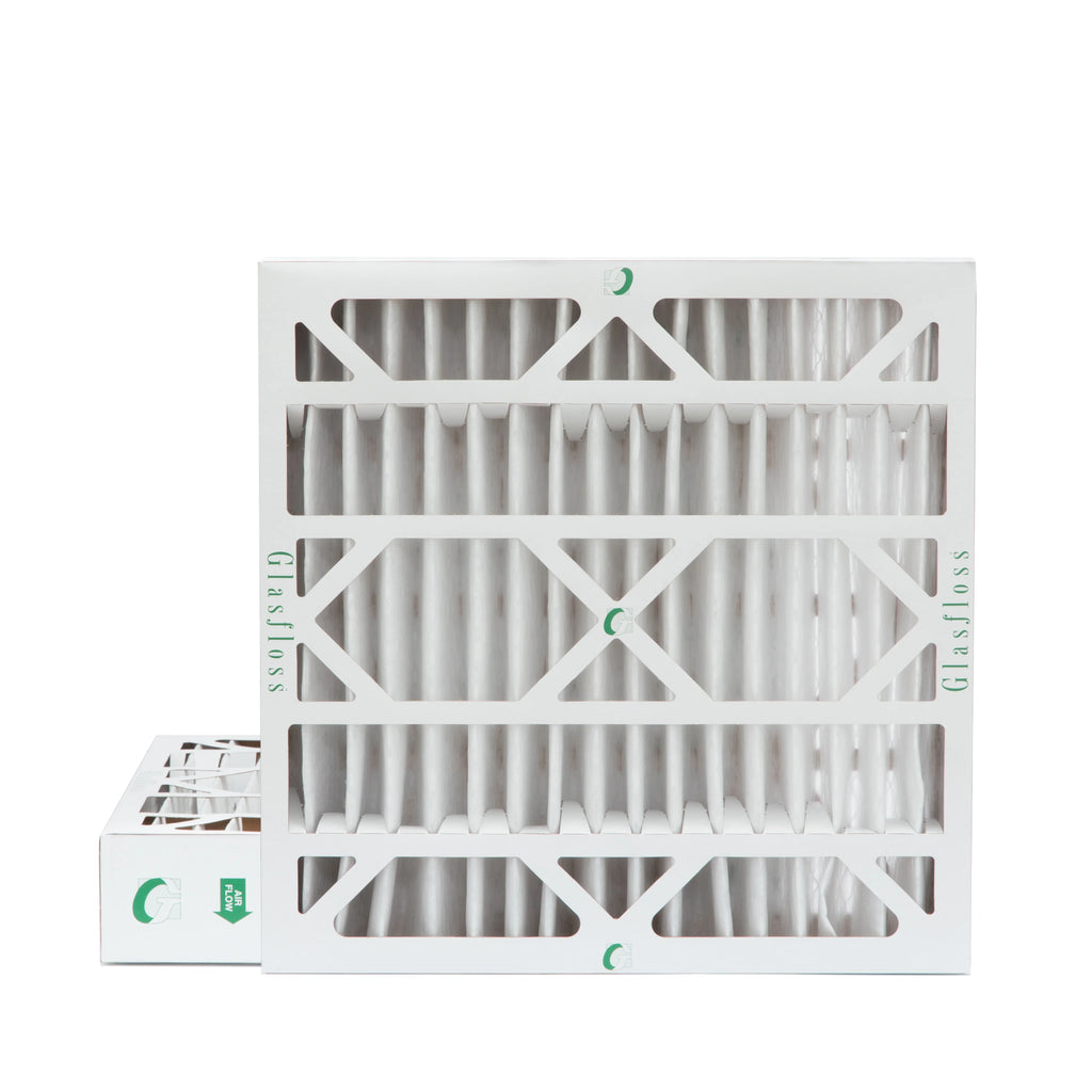 10 Air 3-3/4 Actual of 19-1/2 4" x Pleated by x Inch 20x20x4 Glasfloss. Pack Filters MERV 19-1/2 dimension: 2
