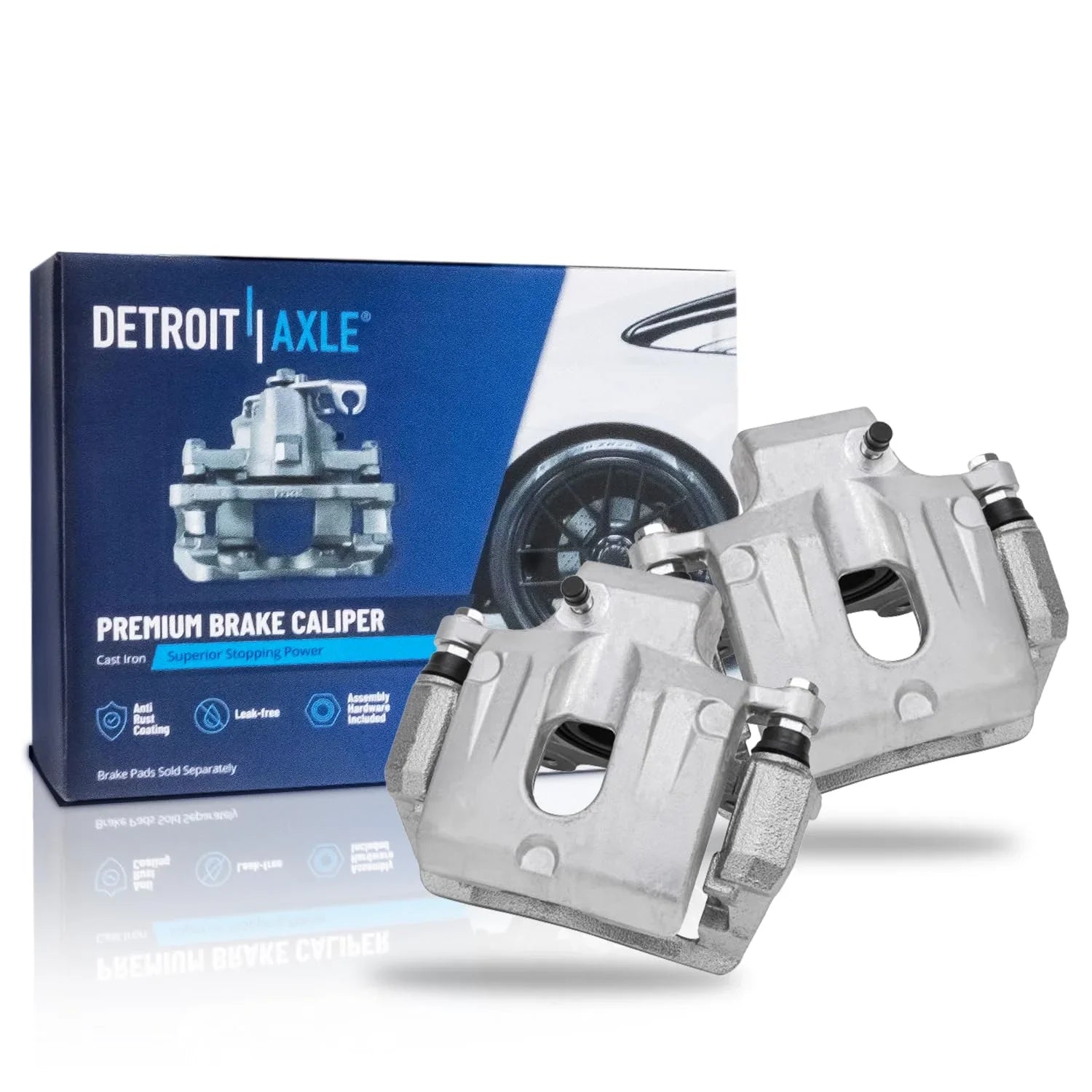 Rear Axle Disc Acadia Brake Replacement 2 Calipers - GMC 2pc Enclave Detroit Chevrolet Saturn for Cadillac XTS Brake Limited Traverse Buick Set Outlook, Calipers