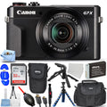 Bundle + Camera G7 EXT Tripod BATT Canon + PowerShot II Digital 32GB + X Mark