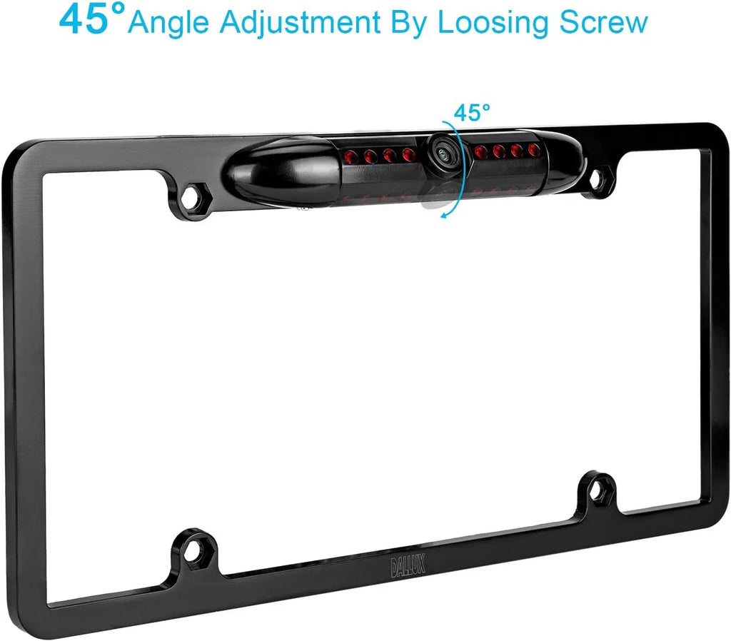 DNX-693S Plate Backup for DNX693S Kenwood Rearview License Black Camera Waterproof