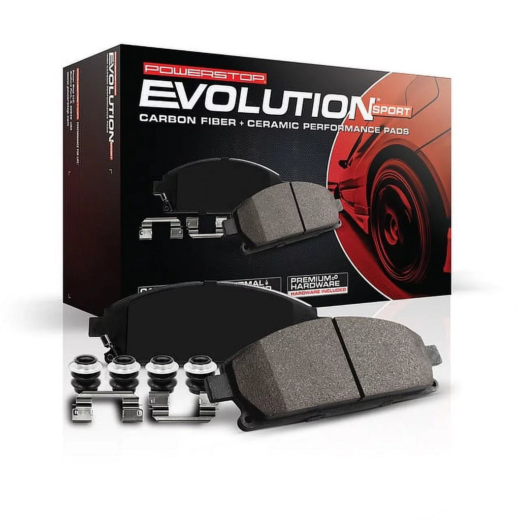 Front Power Brake Encore Buick Ceramic Z23-2019 2019 Carbon-Fiber Pads Fits Z23 Stop Evolution