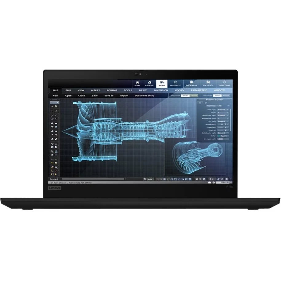 Core) GB Mobile RAM SSD (4 - 16 - Workstation Gen 11th GB Touchscreen x - Gen 2 512 - - Core Quad-core ThinkPad i7 - GHz 1920 P14s 20VX008XUS HD 2.80 Lenovo Black Full i7-1165G7 1080 14"