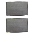 x Filter With Compatible x Replacement Broan RHF1105 (2-Pack) Filters 3/8 - Everything Aluminum Filters 11-1/8 16-3/8