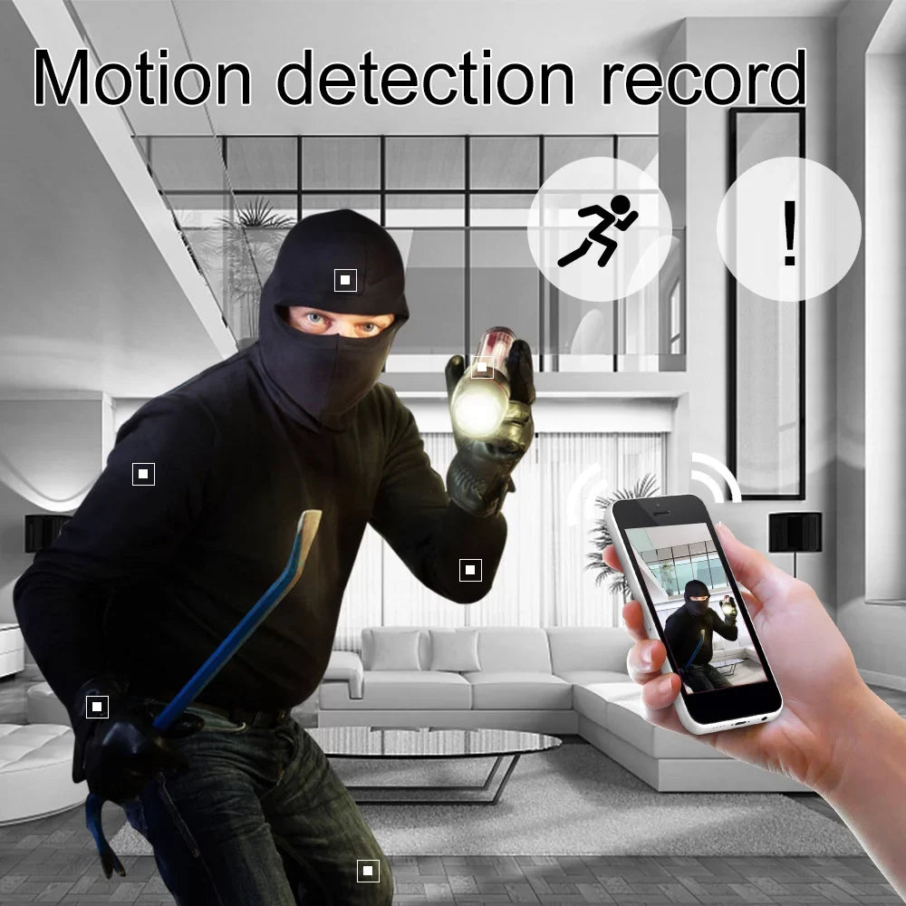 4CH Plug High Home 1080P Recorder kit Monitoring CCTV P2P System office Definition Video AHDAnalogTVICVI/ for Full (NO KKmoon Remote DVR Digital Phone DVR HDD)