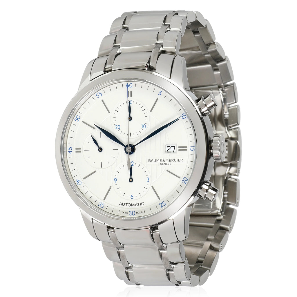 Steel MOA10331 Watch Baume Men's & Classima Mercier Pre-Owned Stainless in