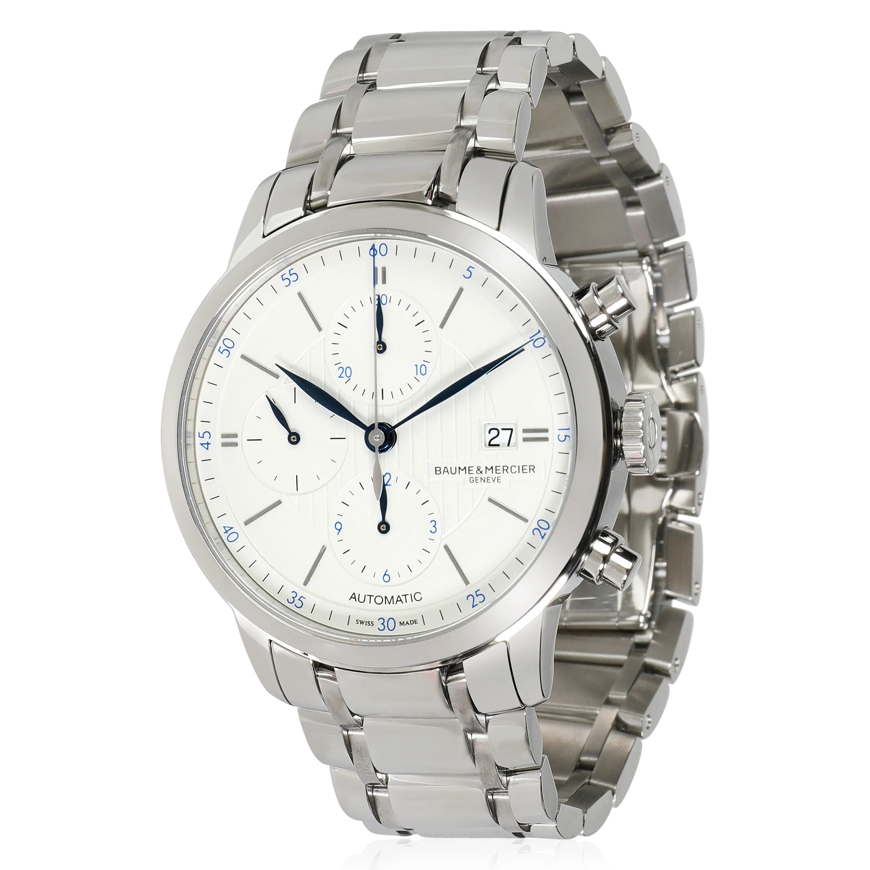 Steel MOA10331 Watch Baume Men's & Classima Mercier Pre-Owned Stainless in