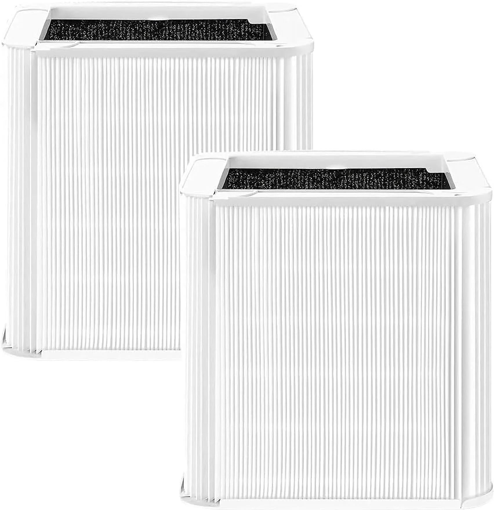 Foldable Particle Filter,2 with 211+ Blue Pack Filter, Blueair 211+ Purifier, Air Compatible and Replacement Pure Carbon Activated