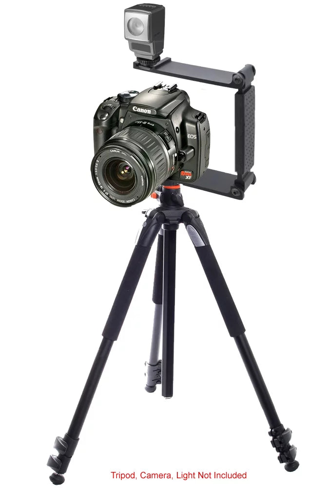 (Accommodates Microphones) A6500 Alpha Flashes, For Or Mini High Bracket Folding grade Aluminum Lights