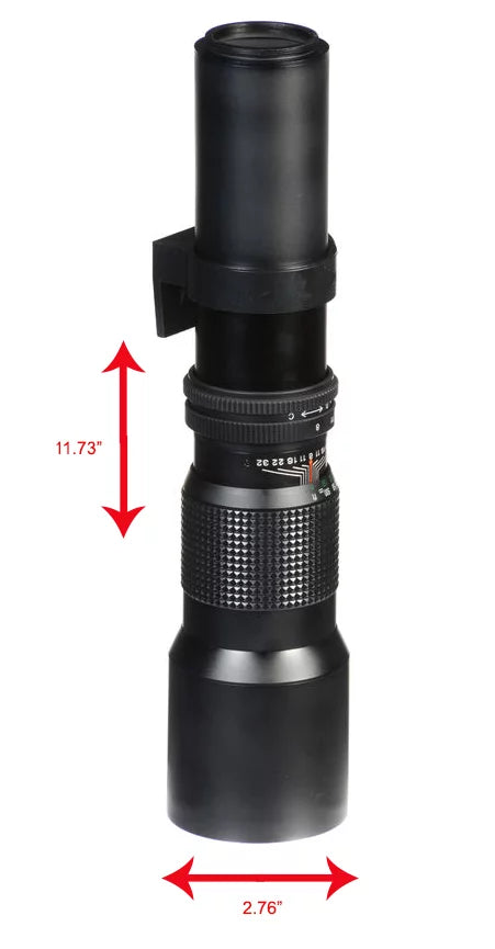 Manual Alpha a7 Lens Focus 1000mm Power II High