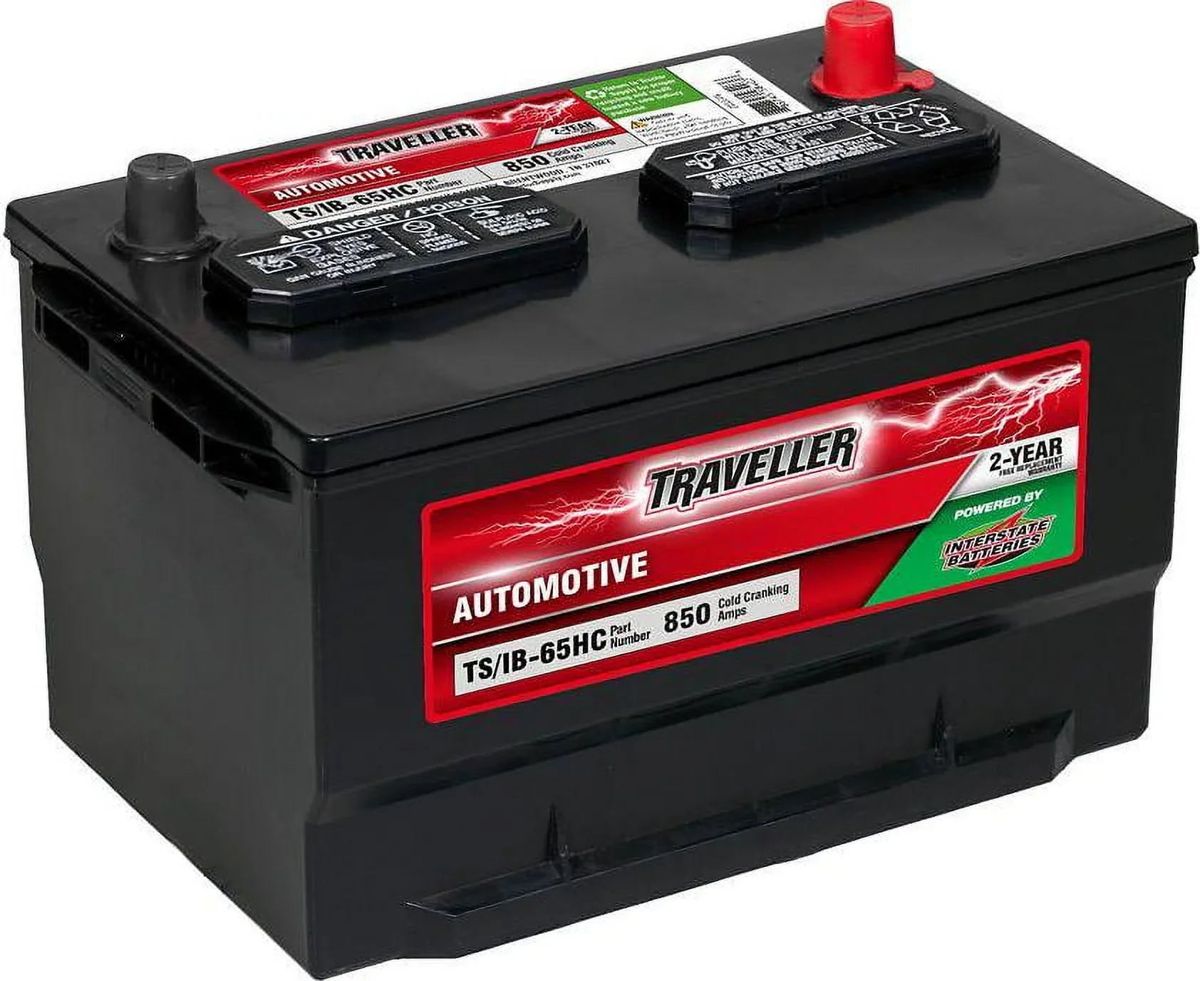 dimension, 65 850 Battery, Group by Automotive Traveller Powered Interstate CCA BCI