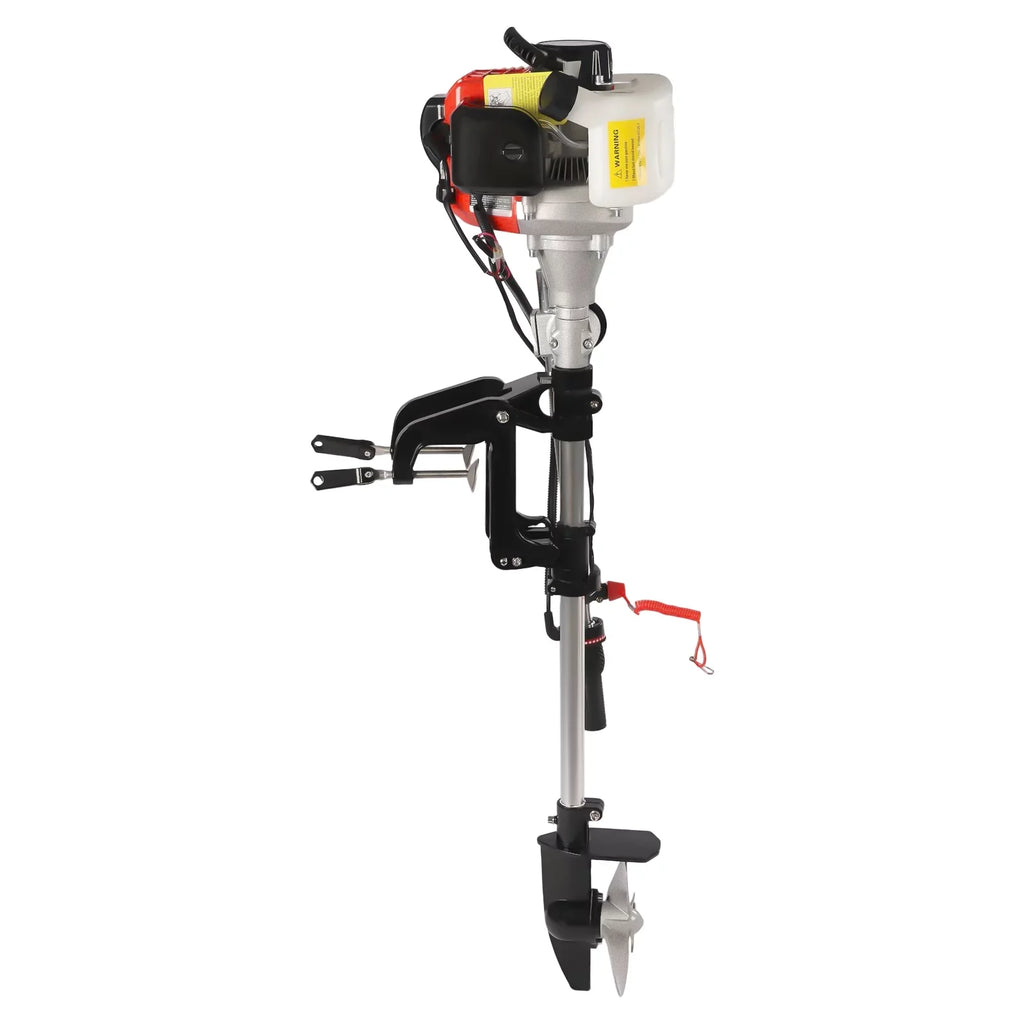 2 Boats 2.3HP Air Fishing Yachts Cooling YIYIBYUS Motor Marine Outboard with Stroke Engine System for Boat Inflatable