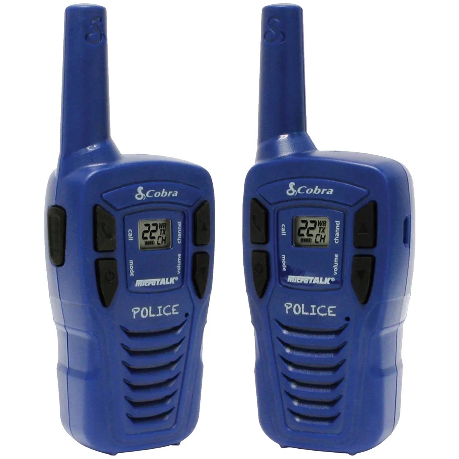 Cobra FRS/GMRS Radios 16-Mile Blue - 2-Way 22-Channel HE146