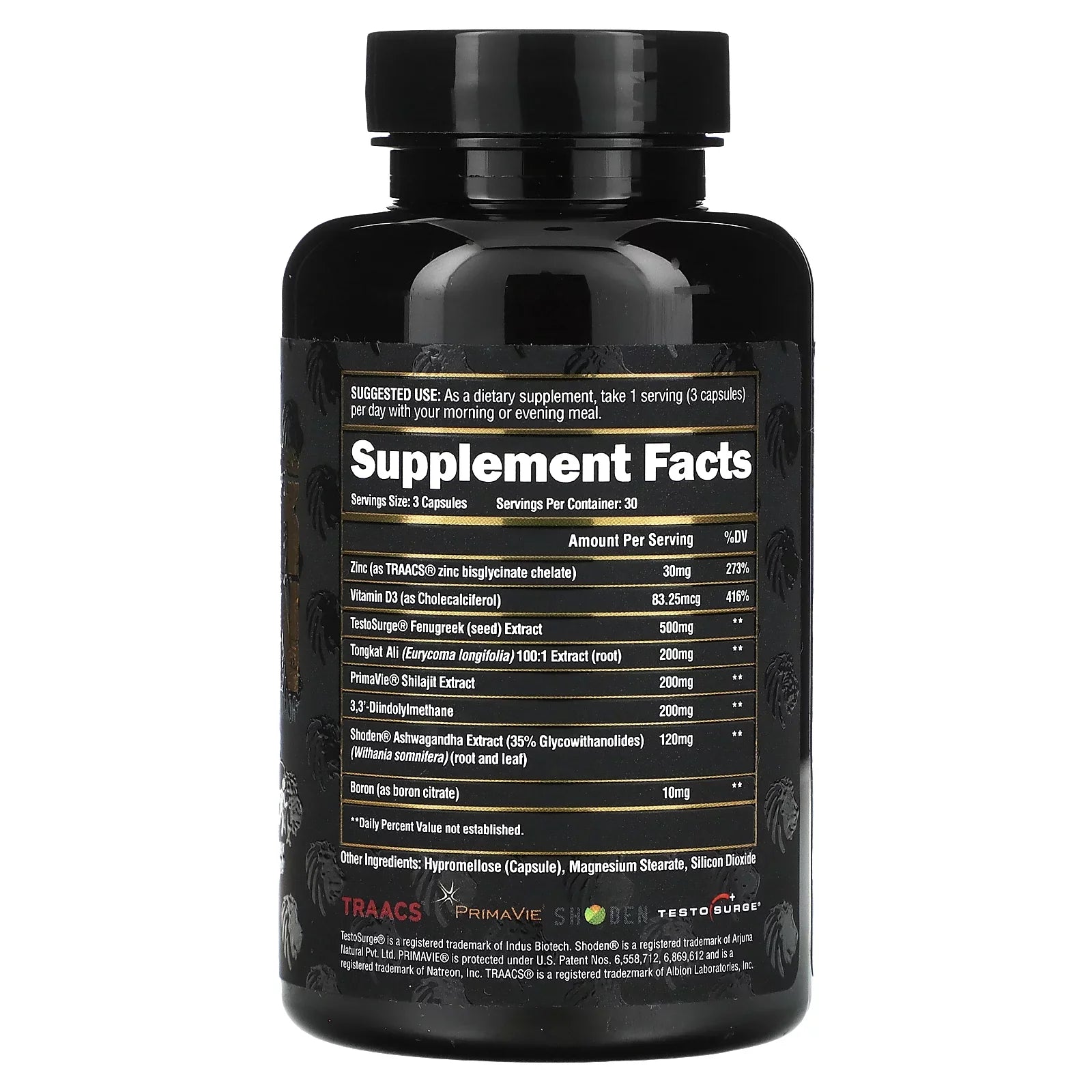 Lion Boost Capsules) Alpha Optimization, All Energy, (90 Ingredients Test, Male Drive, Hormone Premium Natural