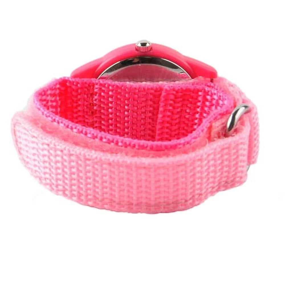 Acrylic Princess Girls Pink Time Disney Teacher Strap Watch