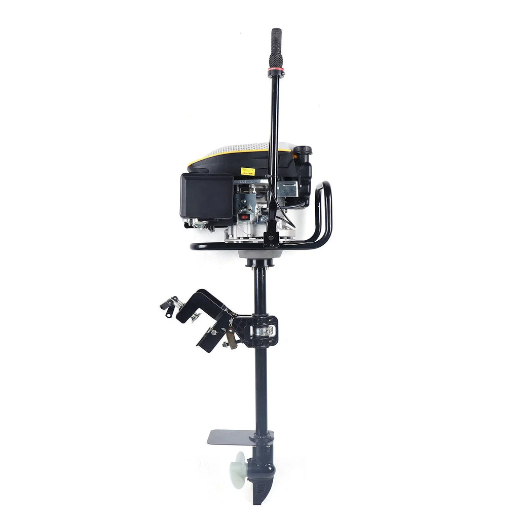 Engine Boat Boat 9 TAS Outboard System Motor Ignition 4 CC Air Cylinder Heavy 225 Stroke Cooling Miumaeov Engine 3600 r/min Single HP Fishing Marine Duty with Engine