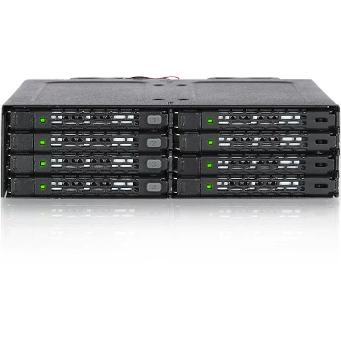 HDD Backplane 1 ICY 8x2.5 Hot x bay MiniSAS 5.25 HD RD in SSD Swap MB998IP-B