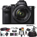 FE Memory 64GB LED Mic, Bag, Additional Card, II , ILCE7M2K/B f/3.5-5.6 with Plus Camera Soft Bag, Mirrorless Battery, Essential Sling Rode Lens Light, Accessories a7 28-70mm With Alpha OSS