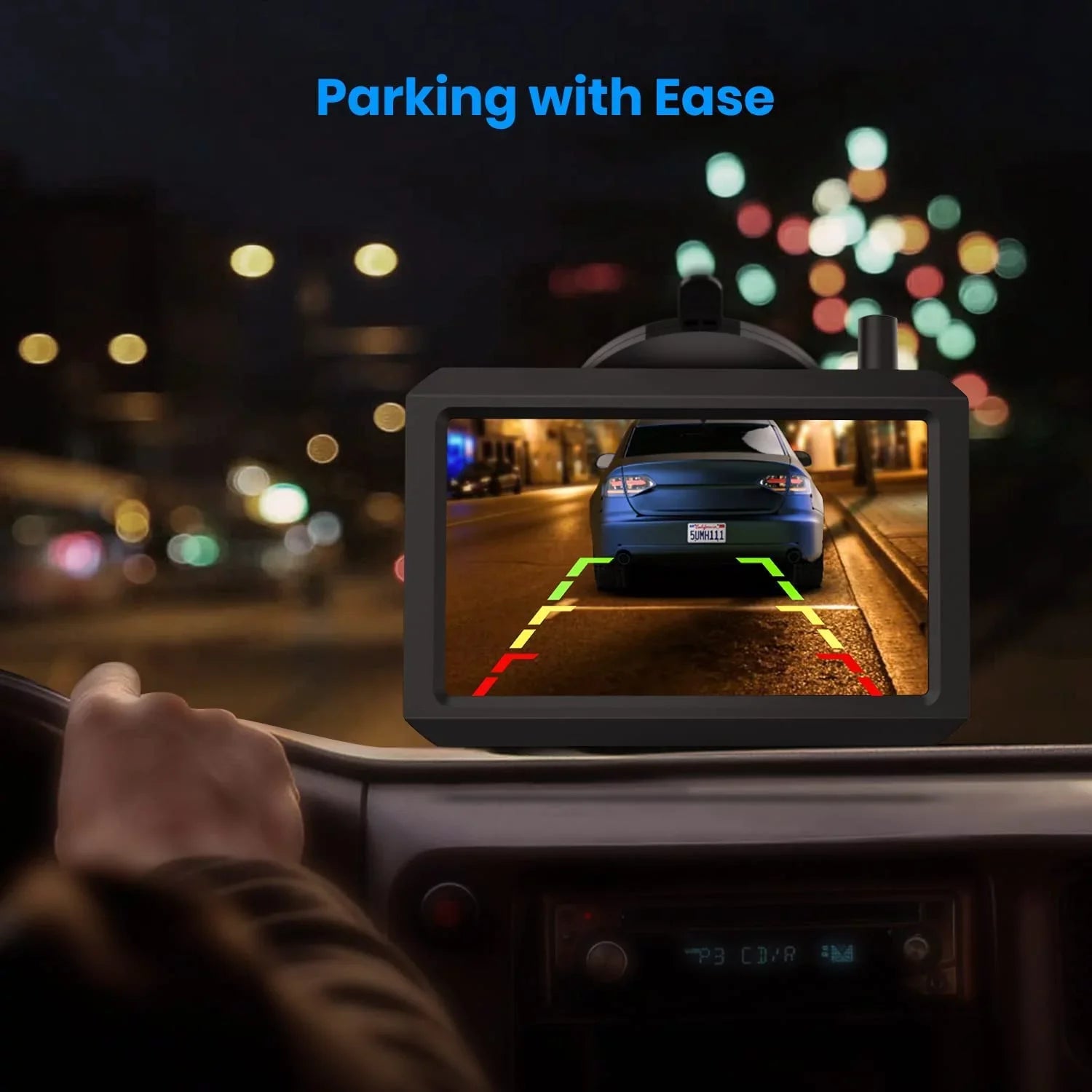 Vision with Trucks, Camera Wireless Car, for Backup View Rear/Front dimension Mini Super TW1 Back Camera Systems Installation, DIY for AUTO-VOX Monitor Up Night 3Mins 5''
