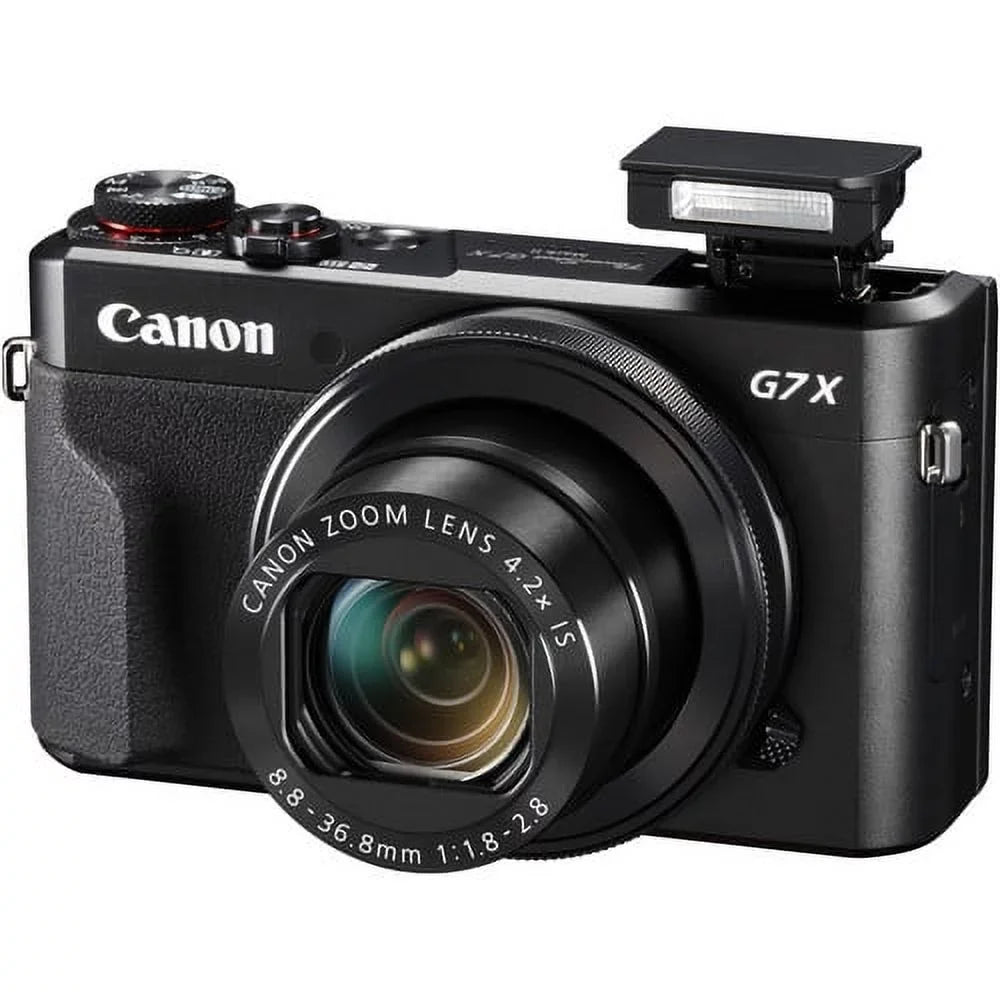 Bundle + Camera G7 EXT Tripod BATT Canon + PowerShot II Digital 32GB + X Mark