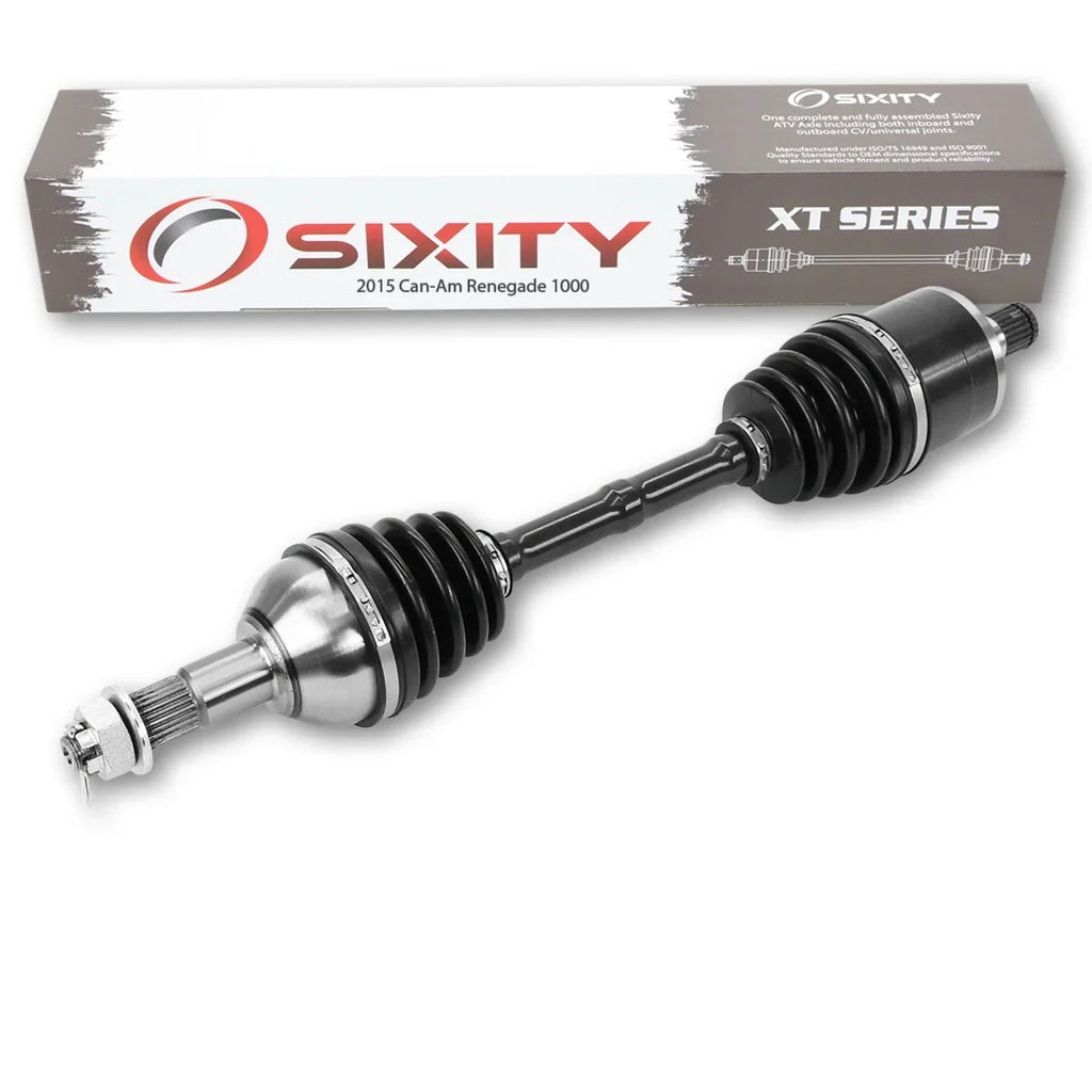 4X4 with EFI-STD Left - 1000 Sixity Rear compatible XXC Renegade 2015 Can-Am Axle XT
