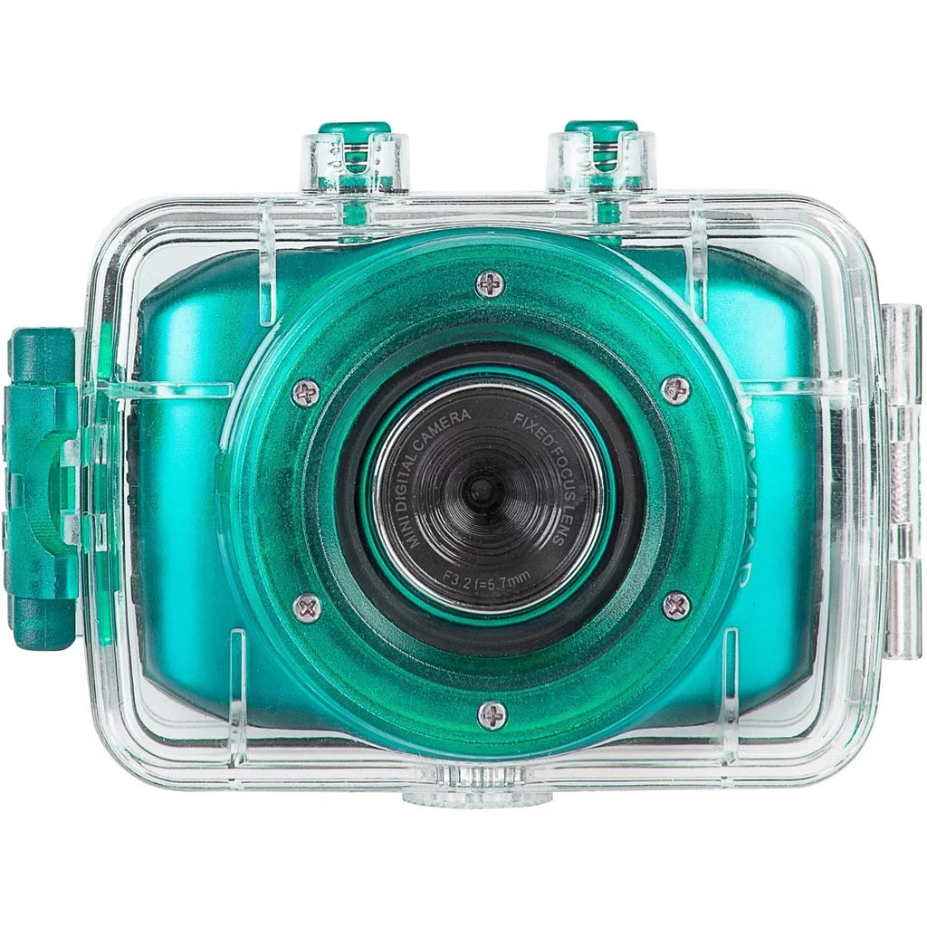 5.1MP Teal CAMCORDER ACTION Vivitar 720P