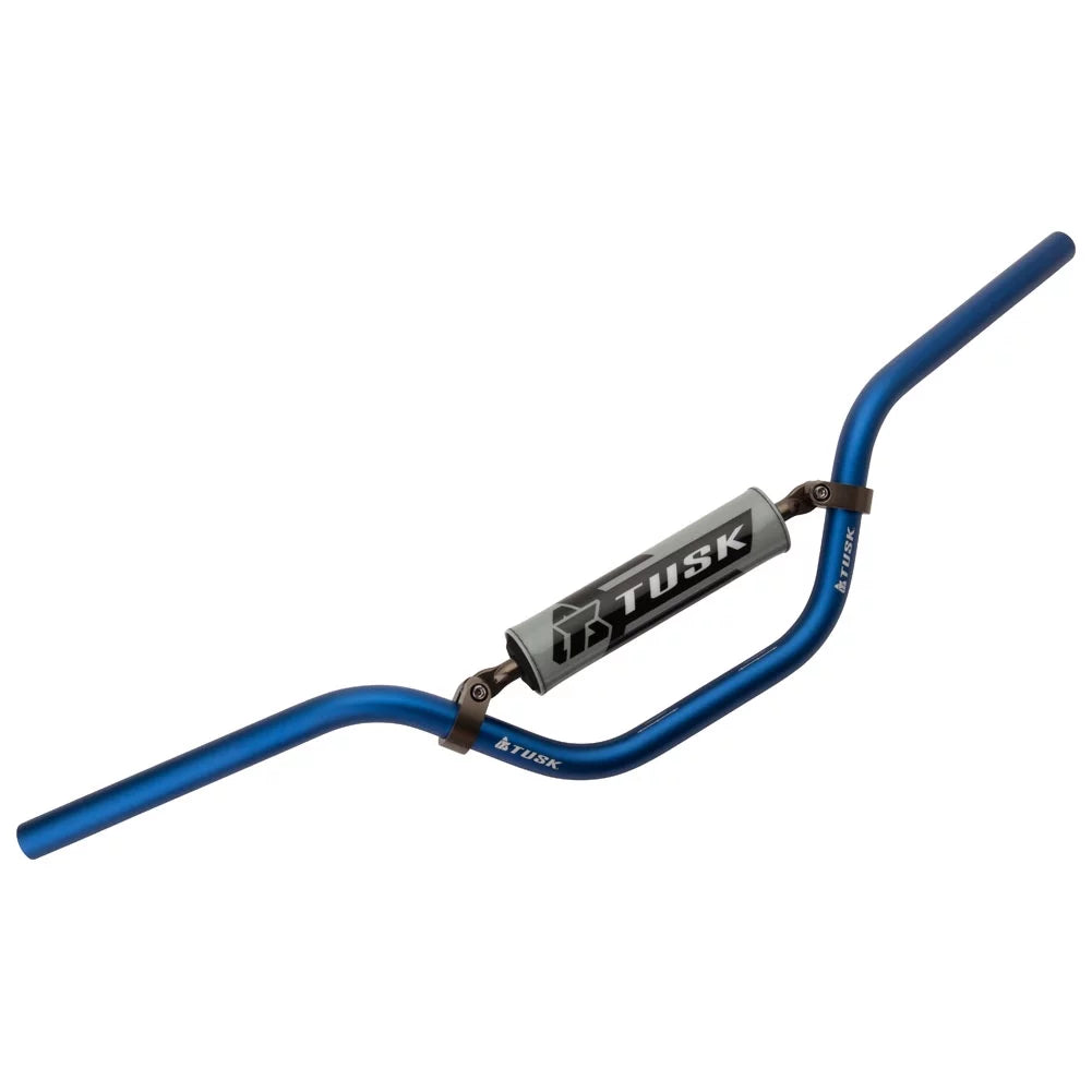 Tusk Mini 7/8" LX2 Bend High Handlebar LEM For 1997-2000 Aluminum Blue T-10