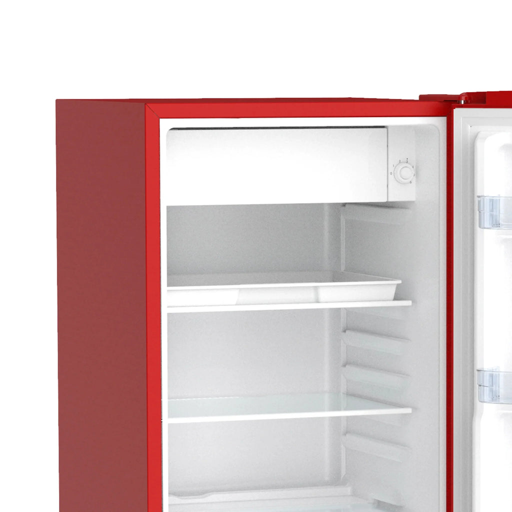 Seafoam Avanti Series 3.1 Retro Refrigerator, ft., Compact cu. Green Mini-Fridge, in (RMRS31X7G-IS)