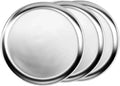 Pan Wide Home for Tray Baking Pizzeria Pizza Set of Aluminum Rim- Bakeware Restaurants Round Tray Tray & 11” 3 Kitchen Pan TrueCraftware- Round Pizza Pizza Tray Baking