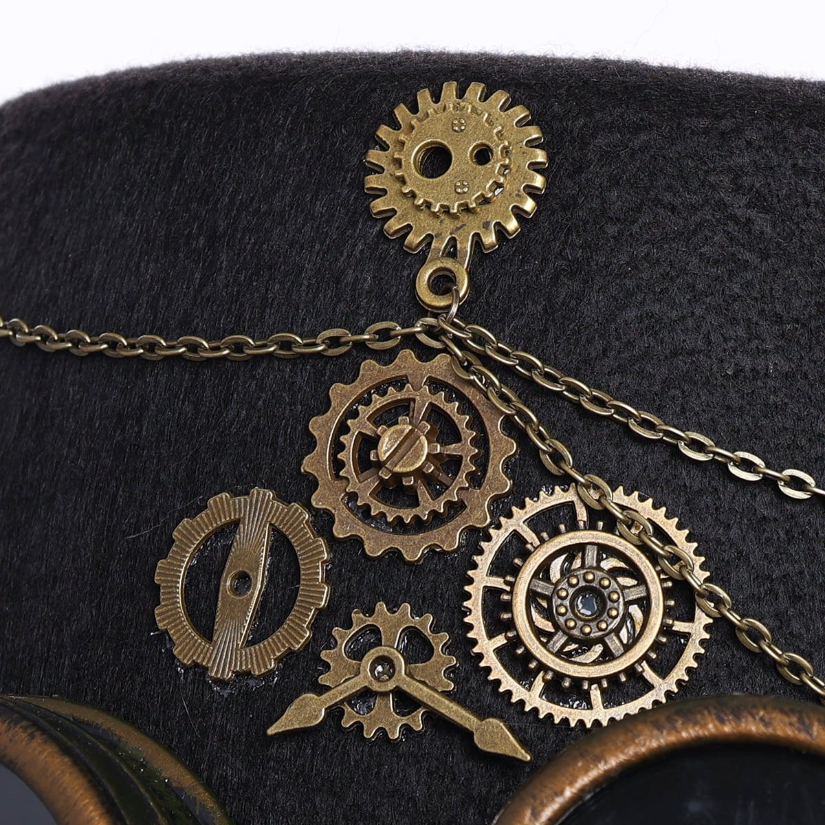 Steampunk Hallo Gothic Top GRACEART Unisex Punk Hats Goggle with Hat