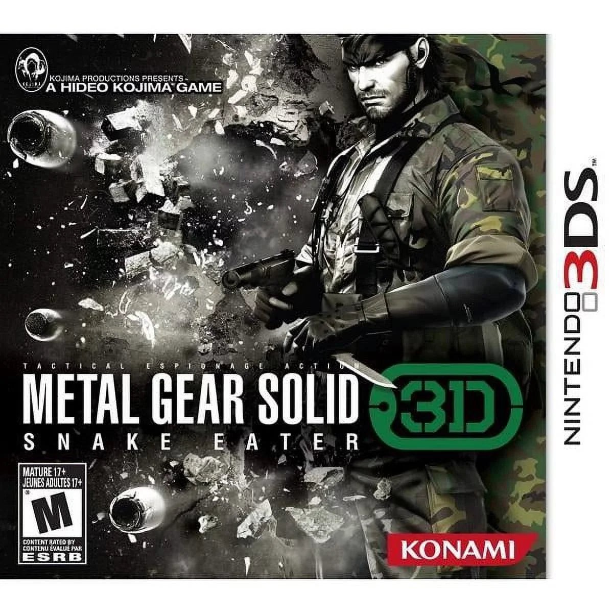 Konami, [Physical], 3DS, Eater, Gear Metal Snake Solid Nintendo 24191