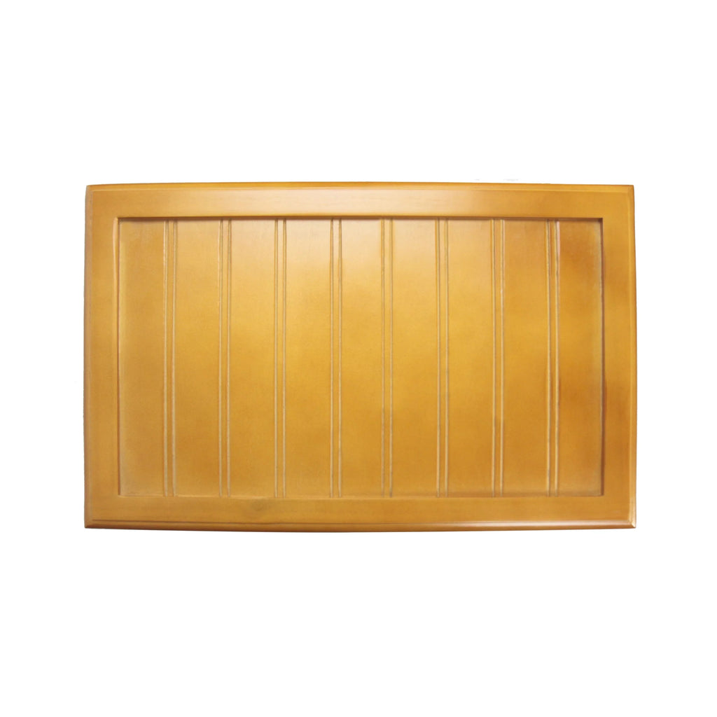Interior Wood Natural Rectangular Hamper Oceanstar Finished RHP0109N with Bag Laundry
