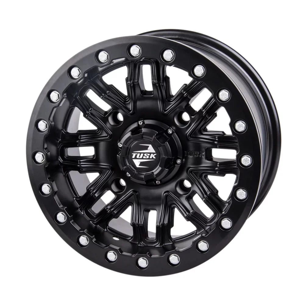 '+ Black 2021-2022 For 14x7 Tusk HD10 Nebo 5.0 Beadlock Pro 4/137 Wheel Limited Defender Can-Am Matte 2.0