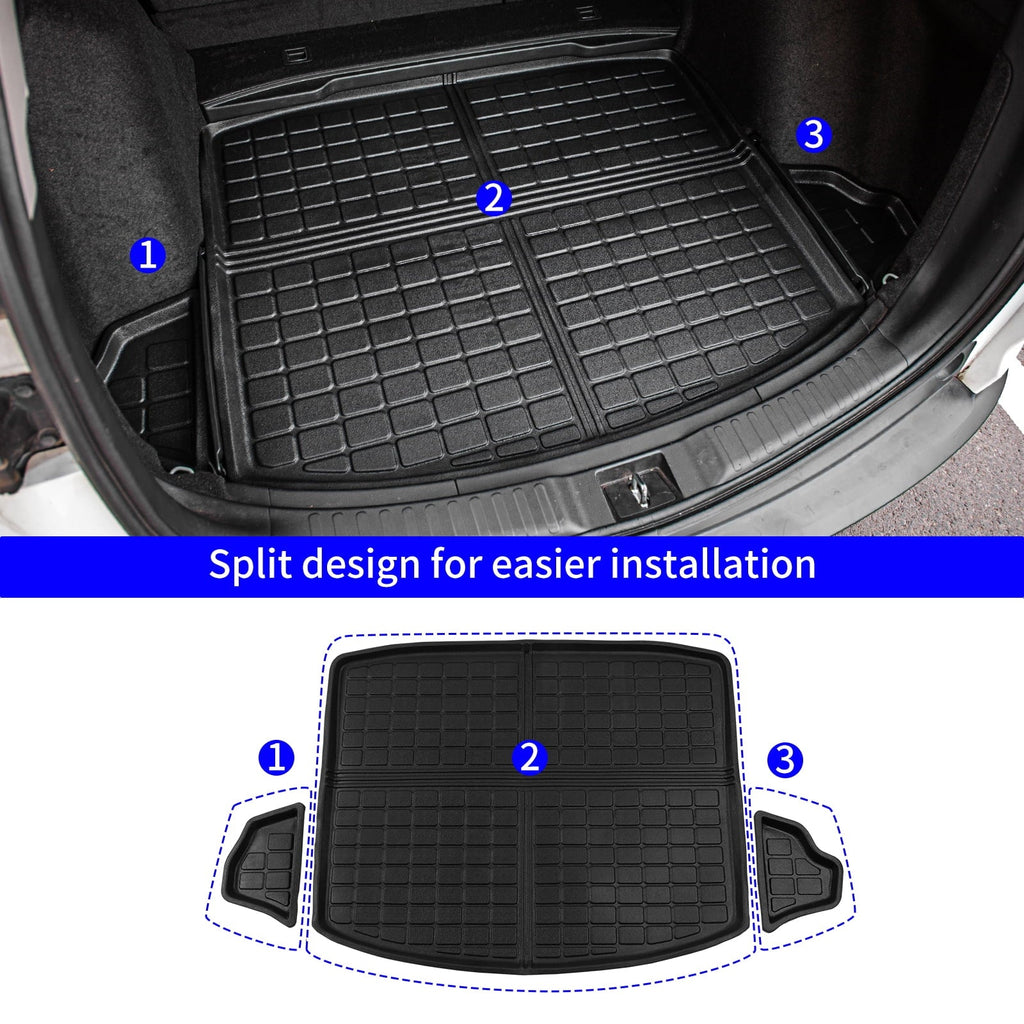 Mats 2017-2022 Liner Cargo Fit CRV Fuel Mats CR-V Floor Honda Floor Accessories (Trunk Mats) + 2021