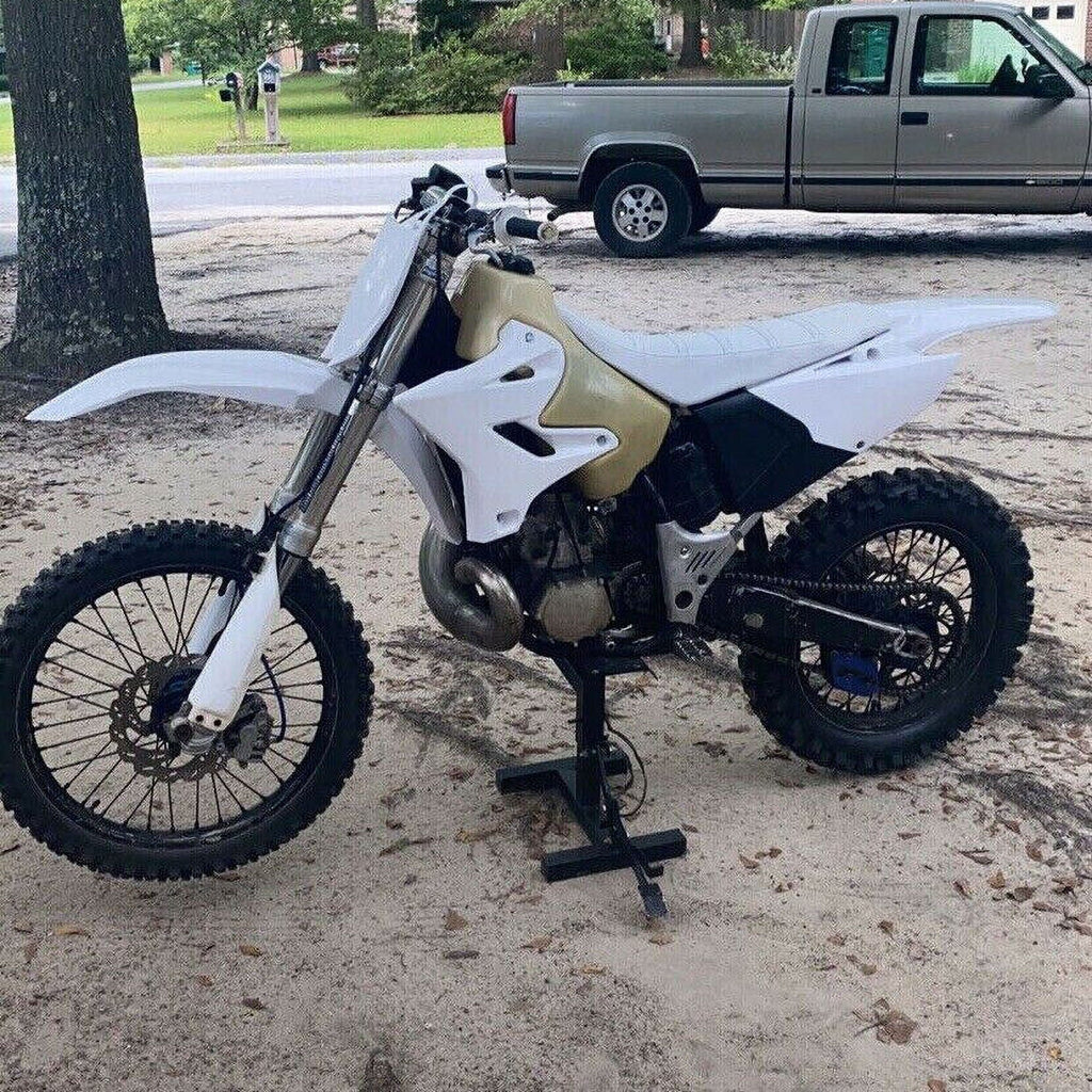 White YZ125 Yamaha Kojem Plastic Complete Kit 2002-2014 YZ250 for Restyle