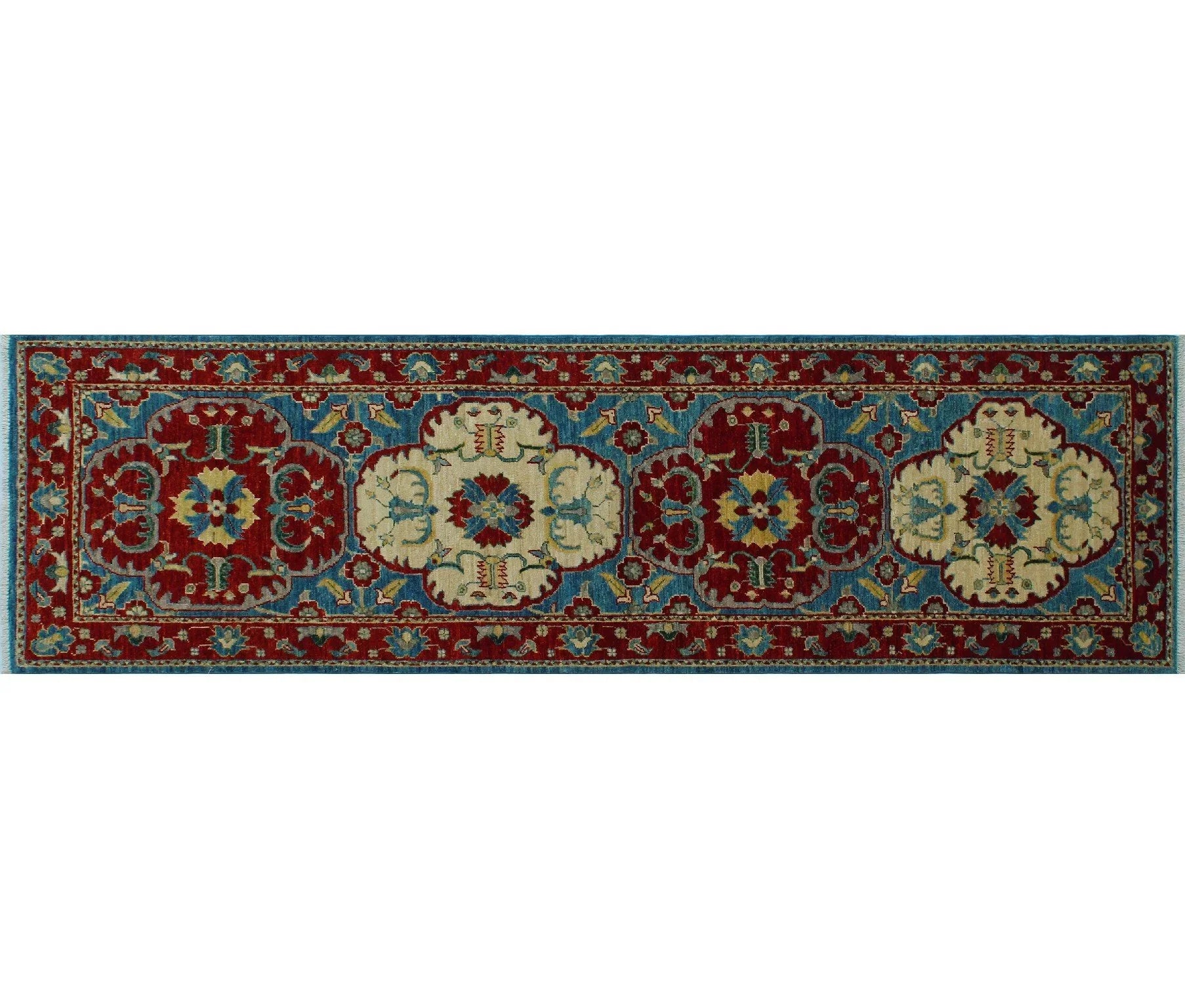 9'10" Lt. Runner, 2'10" x Aria Blue/Red Melba